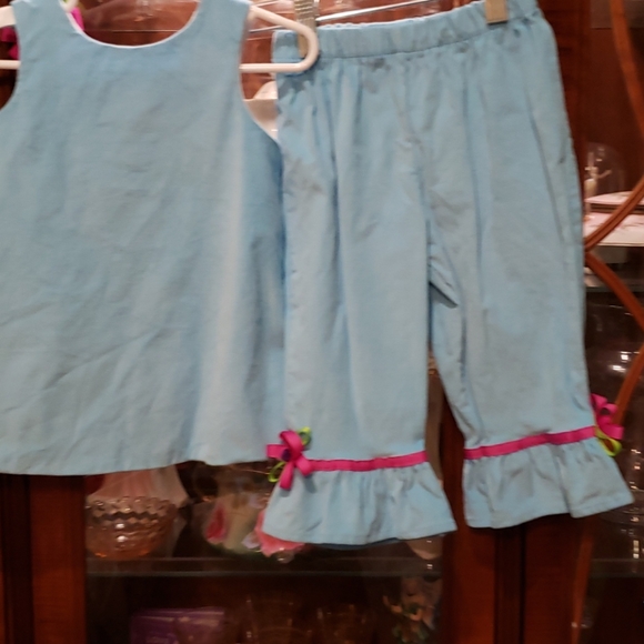 NWT, Courderoy 2 piece Popover set, 24 months - Picture 6 of 8